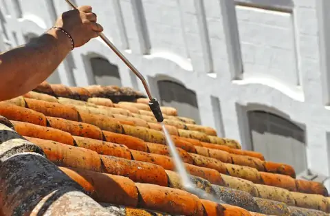 Nettoyage de toitures - Breteil